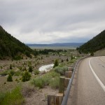 Highway 287 southwest of Earth Quake Lake, Montana.