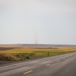 Dust devil between Coulee City and Waterville.